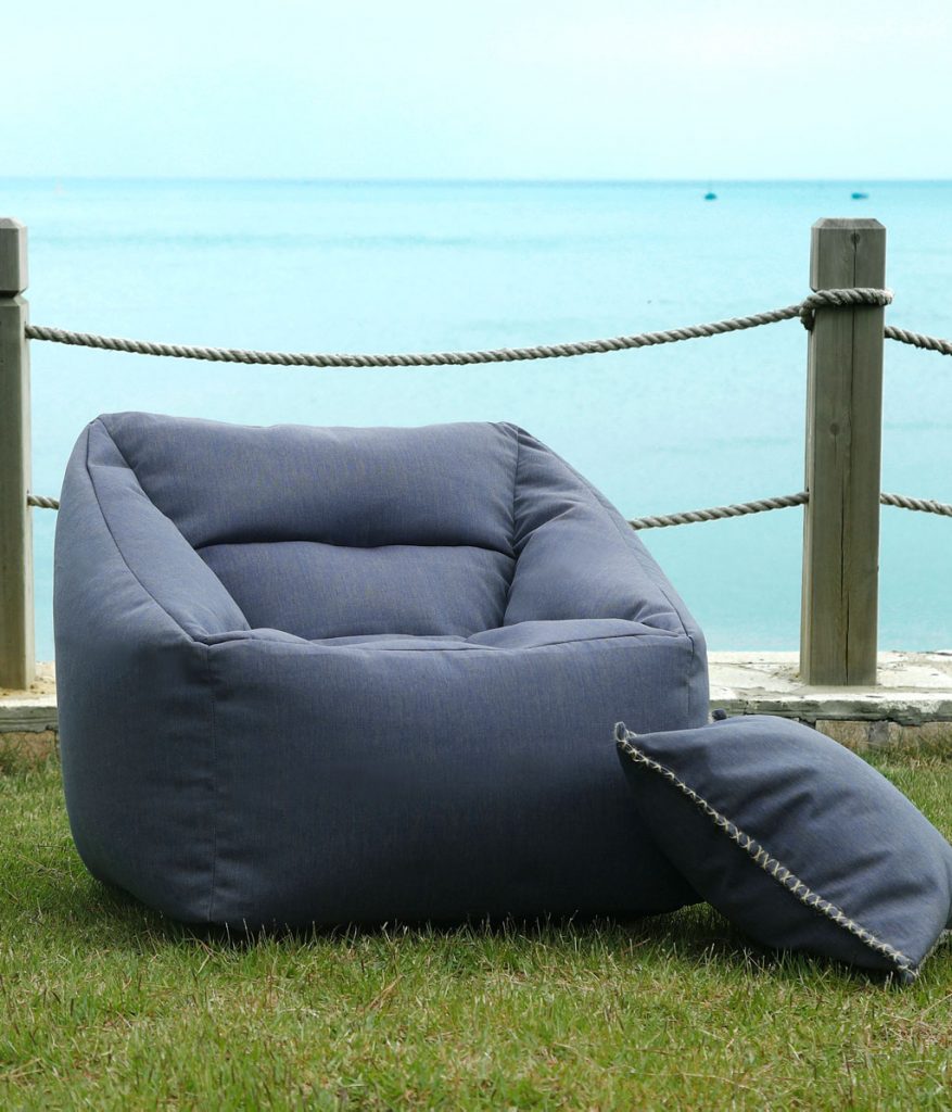 Kalo Outdoor Bean Chair Blue