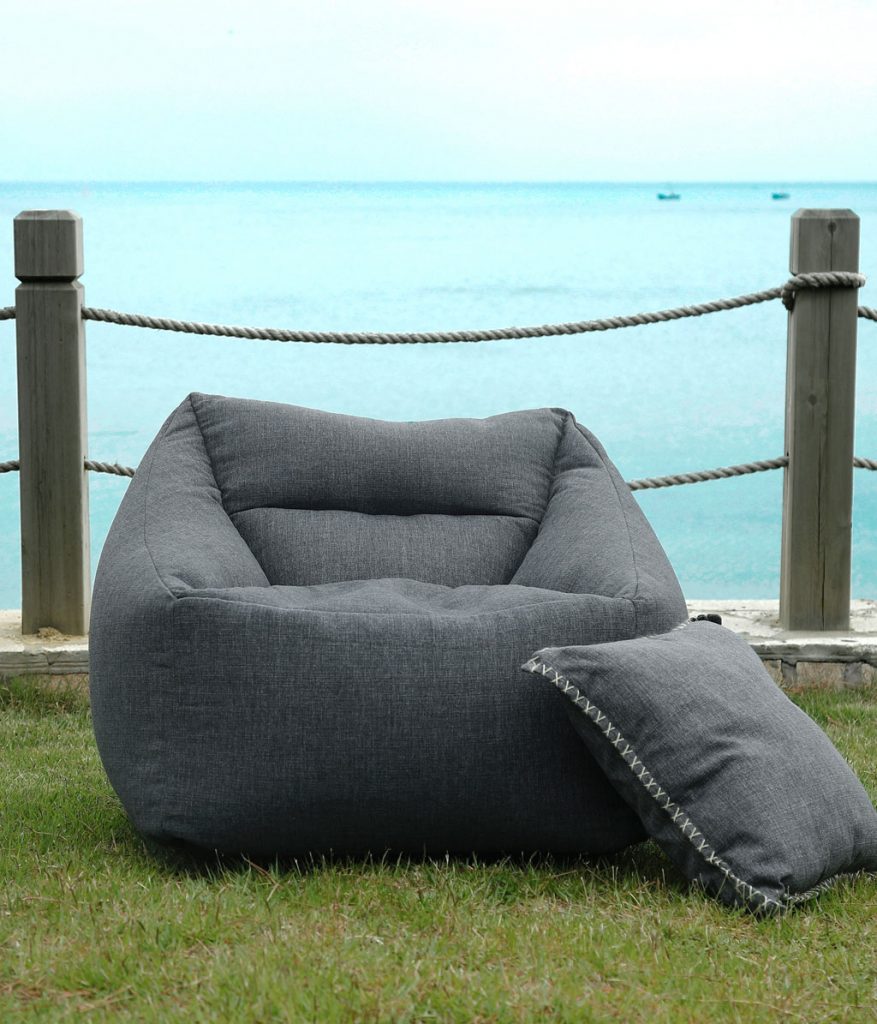 Kalo Outdoor Bean Chair Charcoal