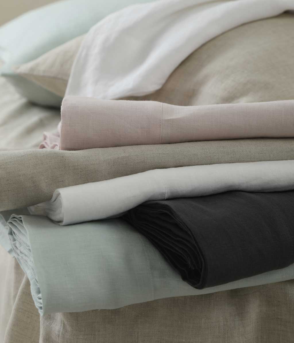 Laundered Linen Sheet Set Natural