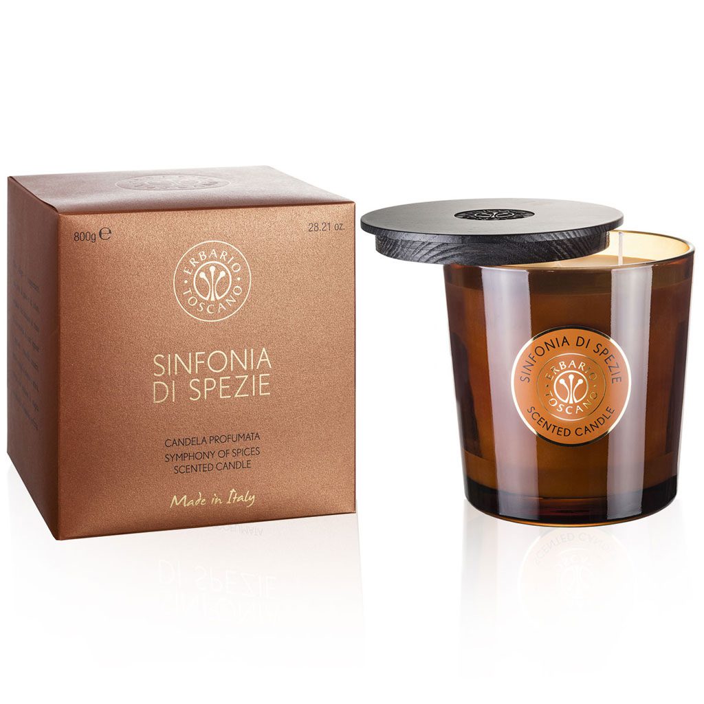 Luxury Candle - 800g - Sinfonia di Spezie