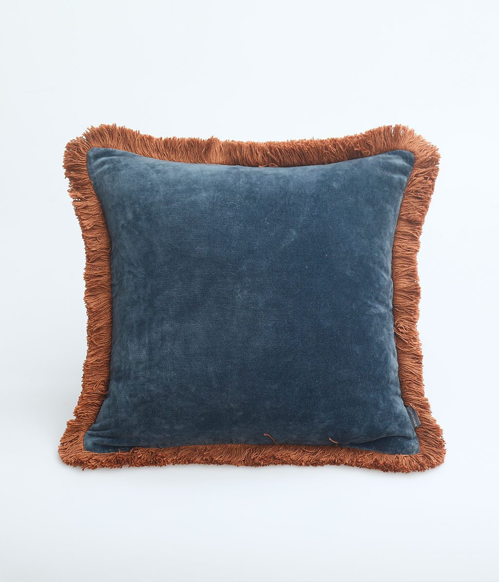 Sabel Cushion Bluestone/Ginger