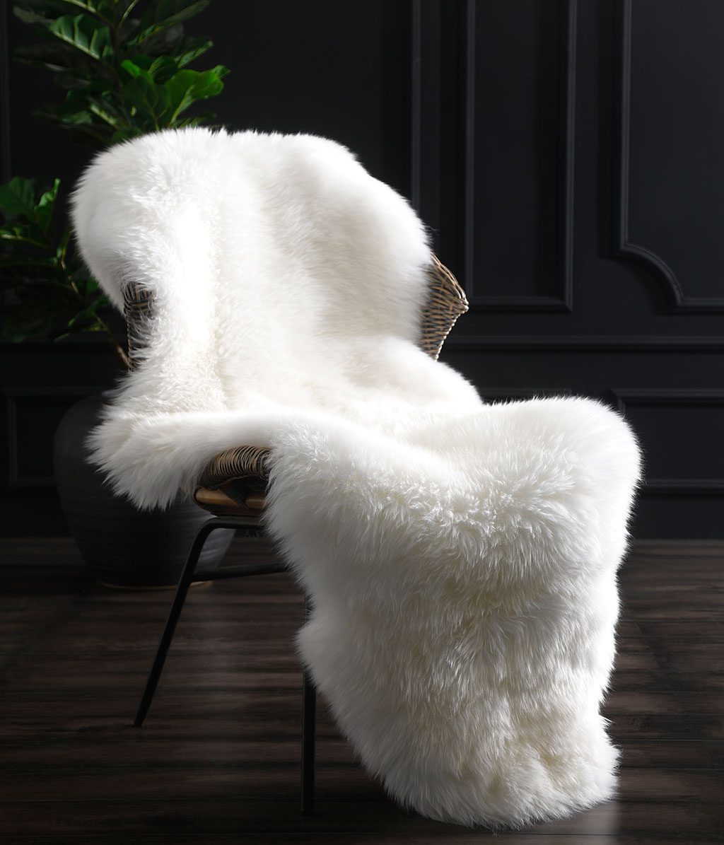 NZ Wool Sheepskin Rug Ivory