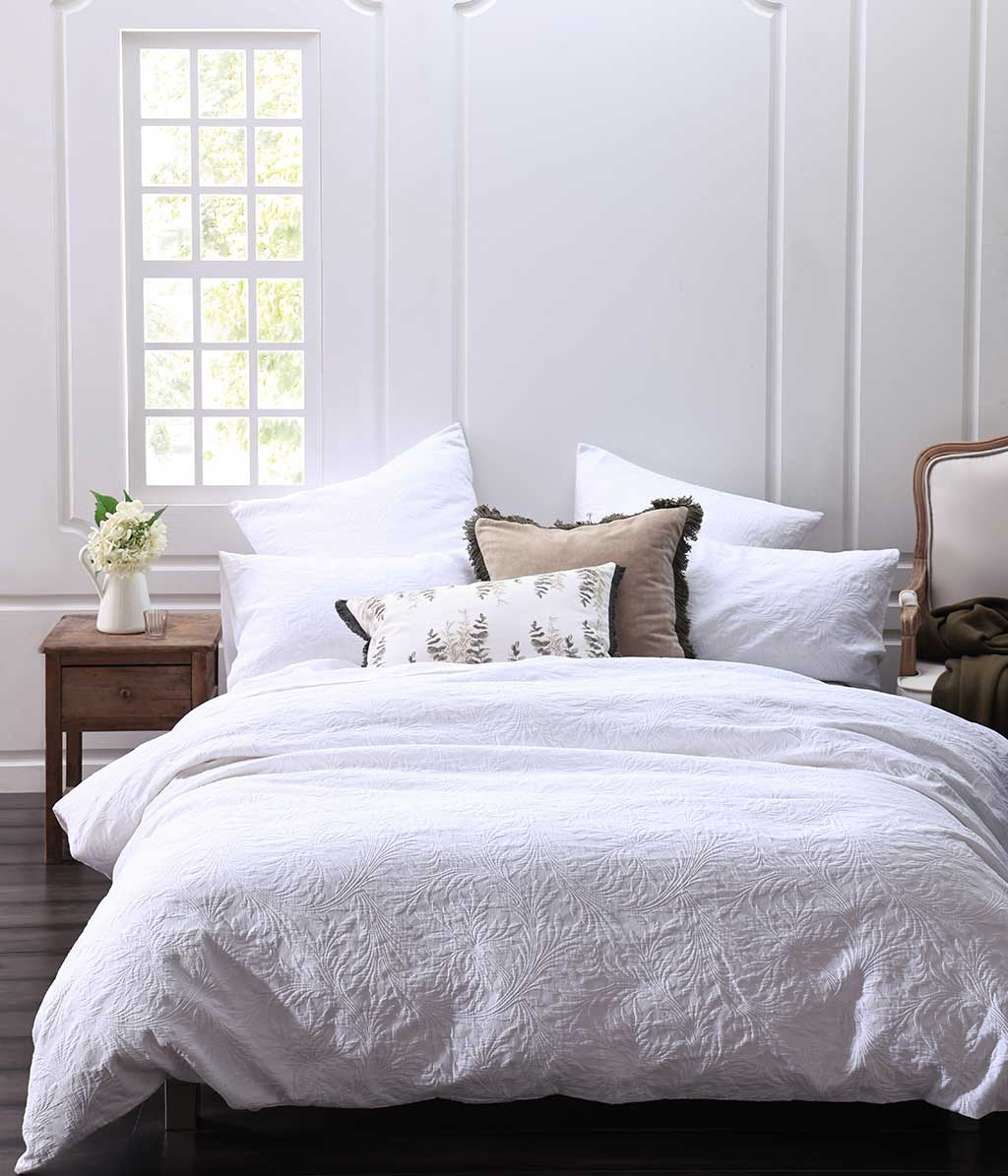 Sophia Matelasse Duvet Set