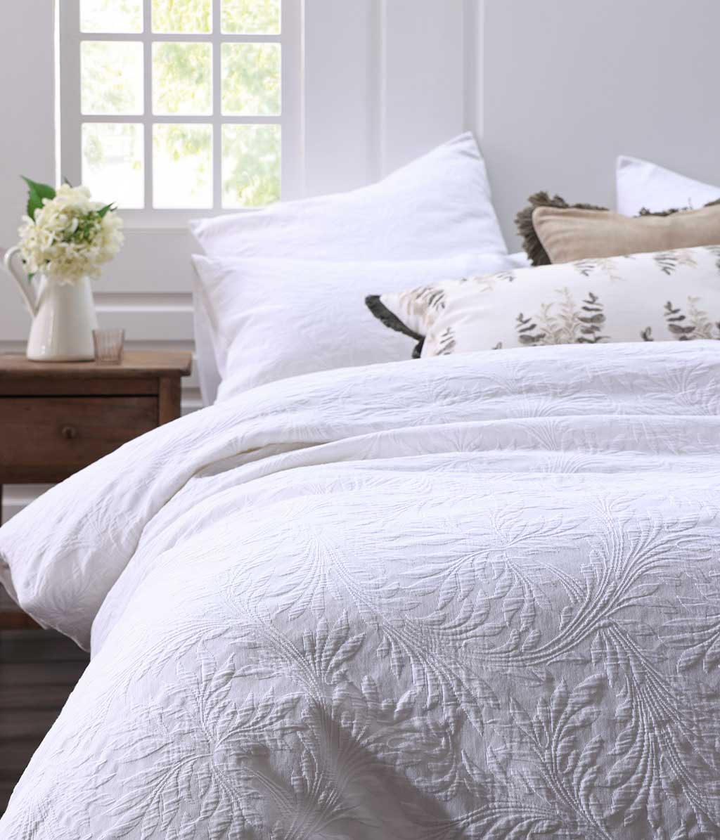Sophia Matelasse Duvet Set